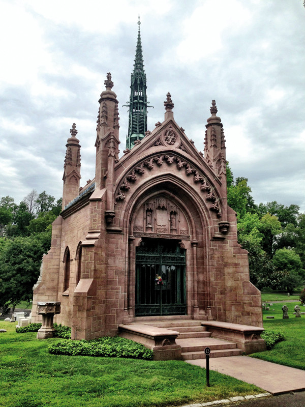 Busch-Mausoleum im Bellefontaine Cemetery St. Louis