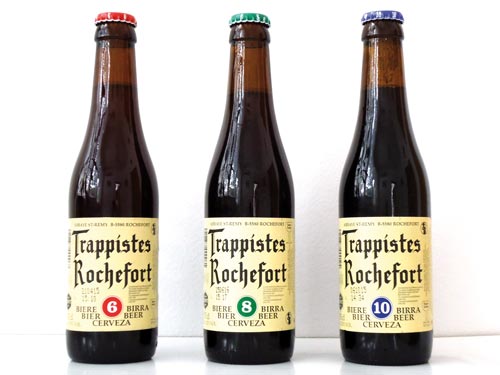 Die drei Trappistenbiere von Rochefort