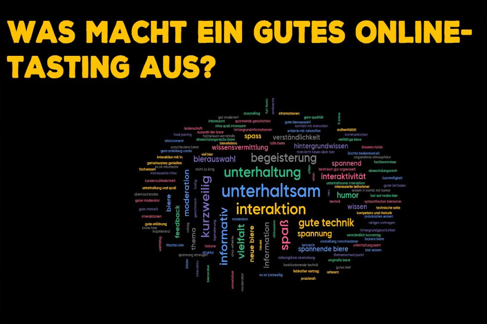 Markus Raupach legte auf einem Webinar des Deutschen Brauer-Bundes am 21. April 2021 dar, wie man das Online-Biertasting zum Erfolg macht