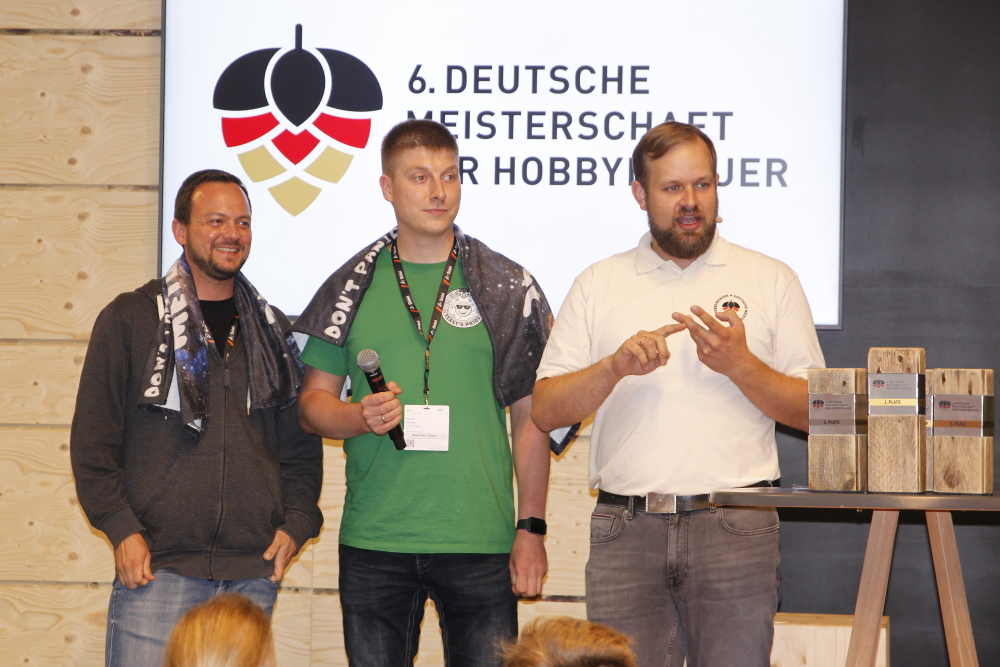 Patrick Hellwig und Michael Wenske von „Yeast‘s Pride“ aus Magdeburg verwiesen
