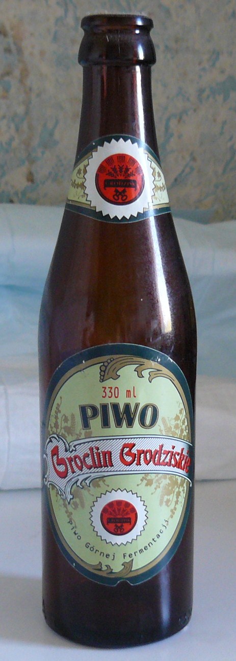 Eine Flasche Grätzer Bier aus Grodziskie (Quelle:  MOs810, Grodziskie beer, CC BY-SA 4.0)