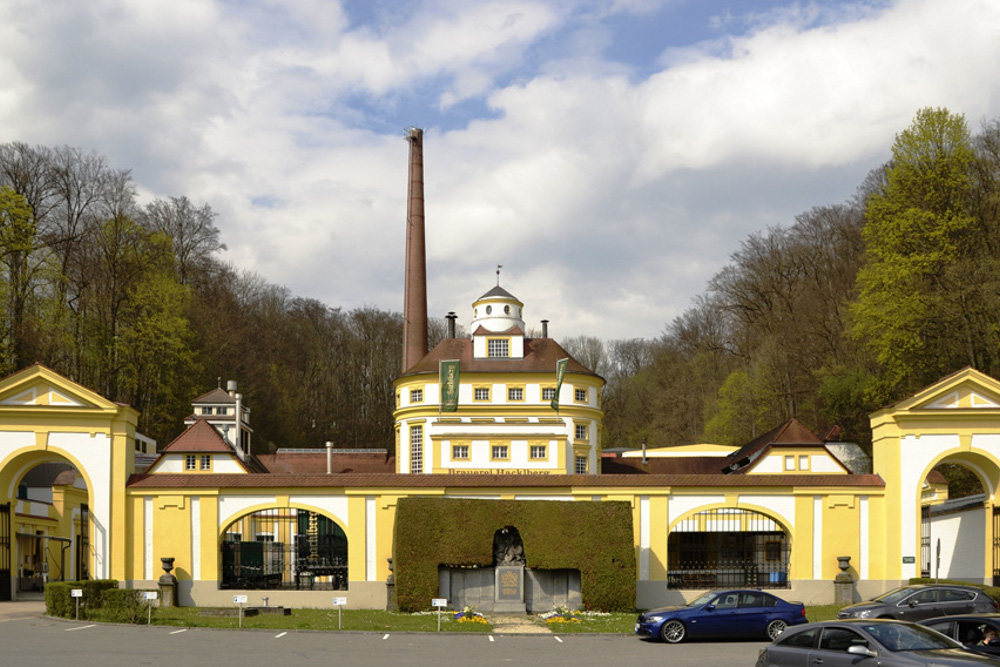 Ansicht der Brauerei Hacklberg