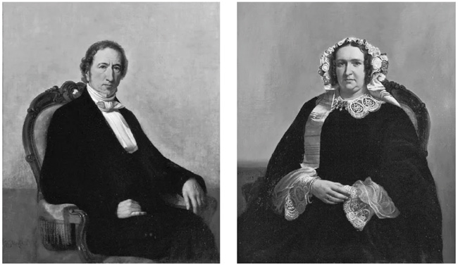 Cornelis Heineken und Anna Geertruida van der Paauw (Foto: https://famvandermeer.com/green-room/heineken-1864-1900/)